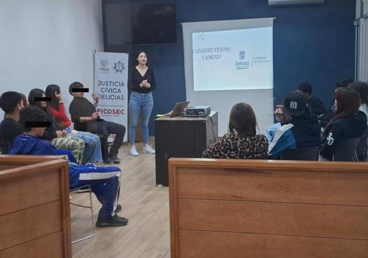 Fortalecen atención preventiva a adolescentes desde Justicia Cívica Delicias