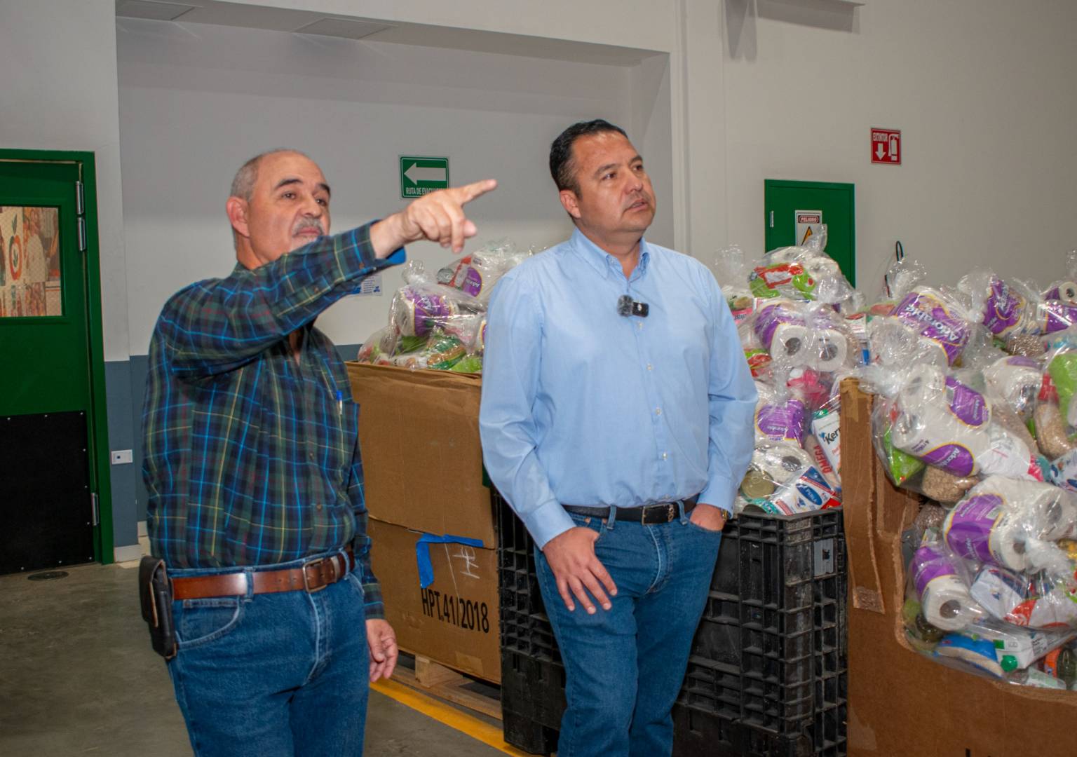 “Visitamos el banco de alimentos de Juárez para aprender y llevarlo a Delicias”: Jesús Valenciano
