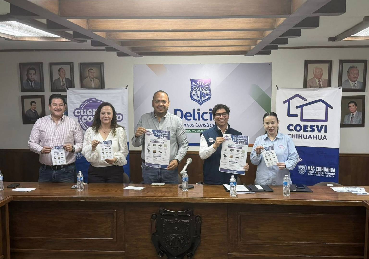 Impulsan programa de Mejoramiento de Vivienda para familias de Delicias
