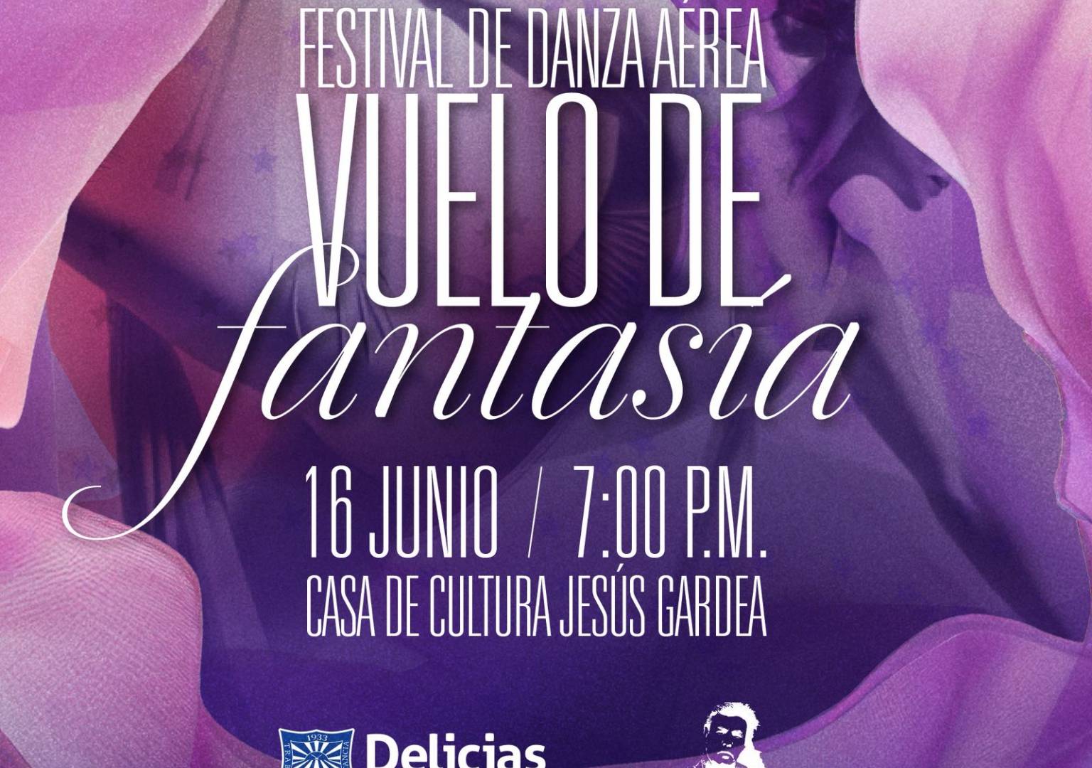 Invitan hoy martes al Festival de Danza Aérea “Vuelo de Fantasía” en Casa de Cultura