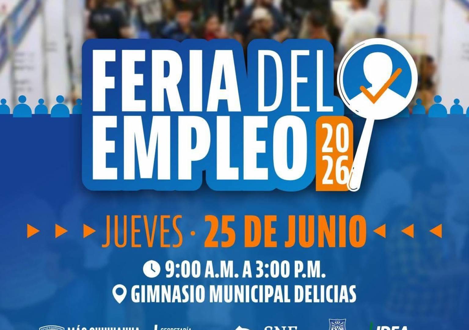 Invitan a participar en la Feria del Empleo este jueves en Delicias