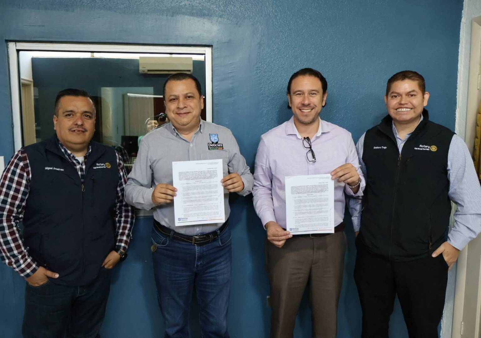 Renueva Delicias convenio con Club Rotario Meoqui para impulsar campañas sociales